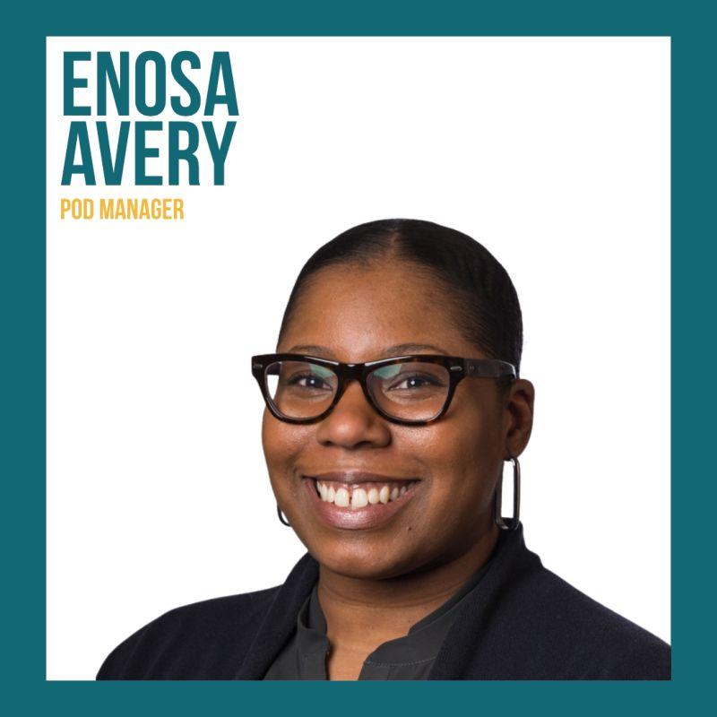 Meet Enosa A., joining us as Pod Manager